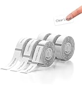 NIIMBOT 6 Rolls Labels Tape for D11/D110/D101 Label Maker, 0.55'' x 1.97'', 0.55'' x 1.57'', 0.55...