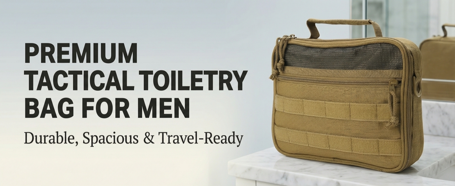 Travel Toiletry Bag for Men