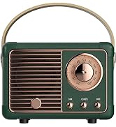 Baolira Retro Bluetooth Speaker, Office Decor for Women, Gifts for Teens | Portable Speaker Bluet...