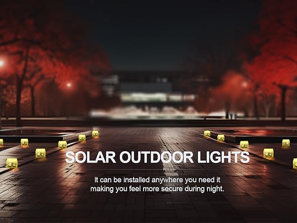 Solar Brick Lights
