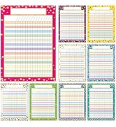 9 PCS Confetti Classroom Charts Classroom Incentive Chart Homework Data Charts Confetti Incentive...