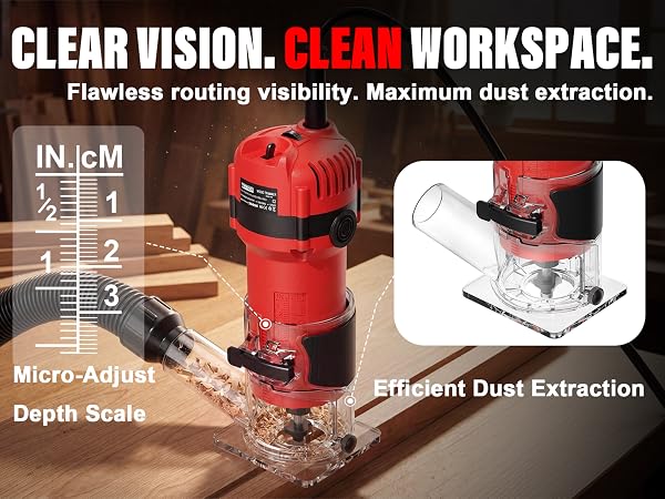 TEENO Wood Router Tool