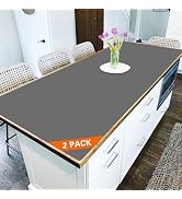 2 Pack Silicone Mats, 47.3"x23.6" Silicone Mat for Kitchen Counter, 2MM Thick Heat Resistant Mat,...