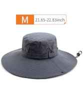 wide brim bucket hat