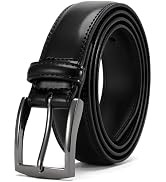 DOOPAI Mens Dress Belt - Genuine Leather Dress Belts For Men,Casual Suit Jeans Belt-Single Prong ...