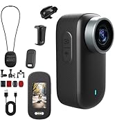 Fenpos 4K Ultra HD Sport Camera Body Camera, Mini Cam Portable Personal Camcorder for Sport and R...