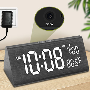 plug in alarm clock