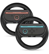 Younik Switch Steering Wheels for NS Switch 2 J-con Controllers, Switch 2 Racing Wheels for Mario...