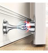 WINONLY Door Stopper, Magnetic Door Stop, Stainless Steel, Magnetic Door Catch, 3M Double-Sided A...