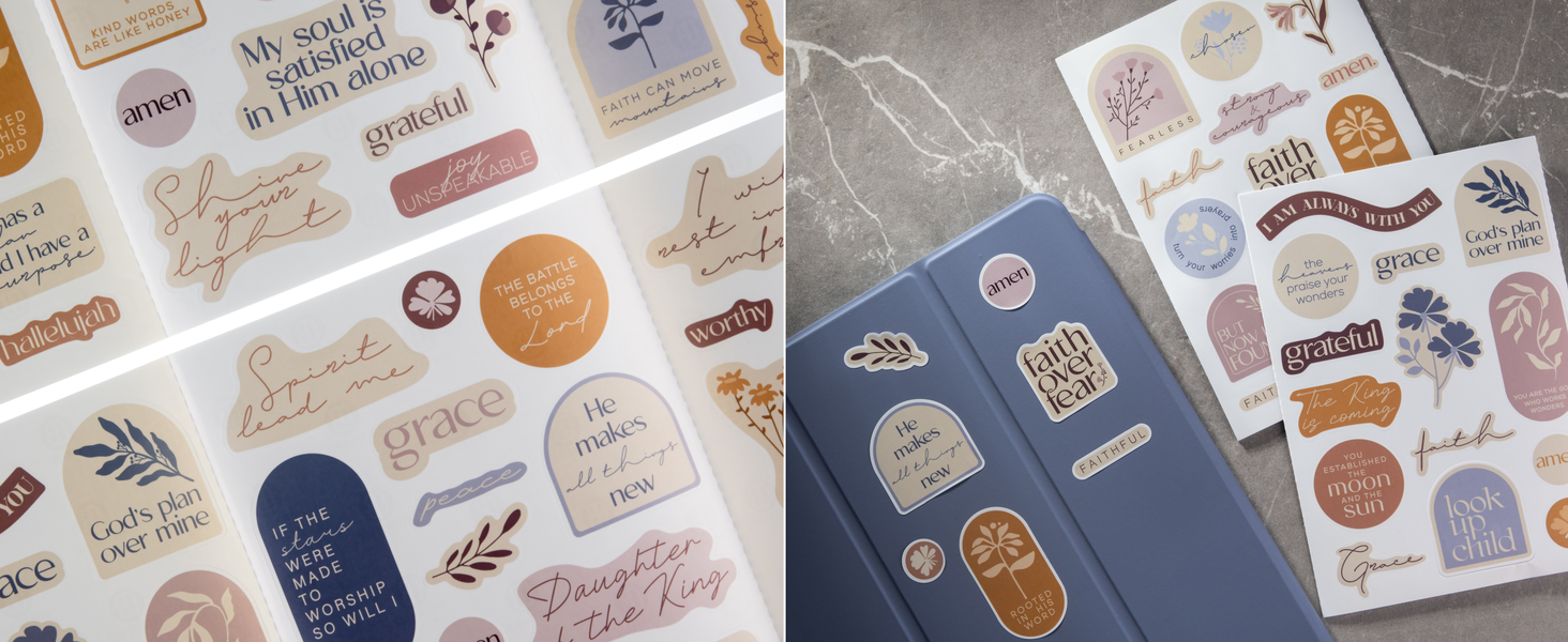 DiverseBee Christian Stickers