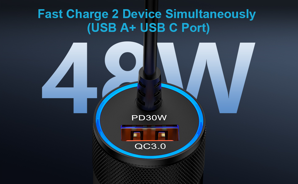 usb c car charger fb78202