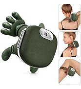 AOLERAY Neck Heated Massager, Wireless Portable Neck Massager with Fingers, 4D Kneading Massage, ...