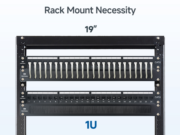 Rackmount or Wall Mount Brush Panel