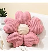 Sioloc Flower Pillow, Flower Shaped Pillow, Flower Floor Pillow, Seat Cushion, Cute Flower Pillow...