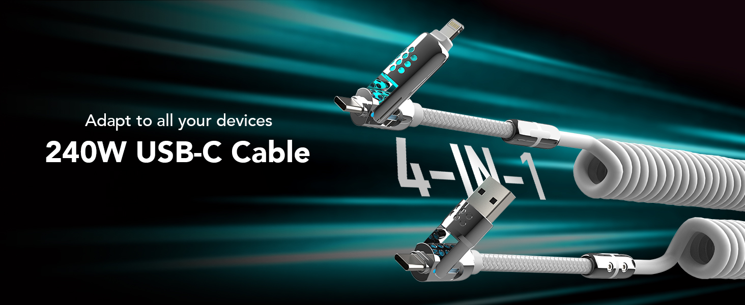 4-in-1 Fast Charging Cable