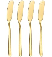 YONPOW Gold Butter Knife-4pcs