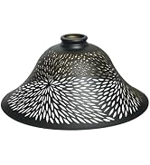 Ceiling Fan Light Covers, Pendant Light Shade Replacement with 1.65" Fitter, ALUCSET 5.5" Height ...