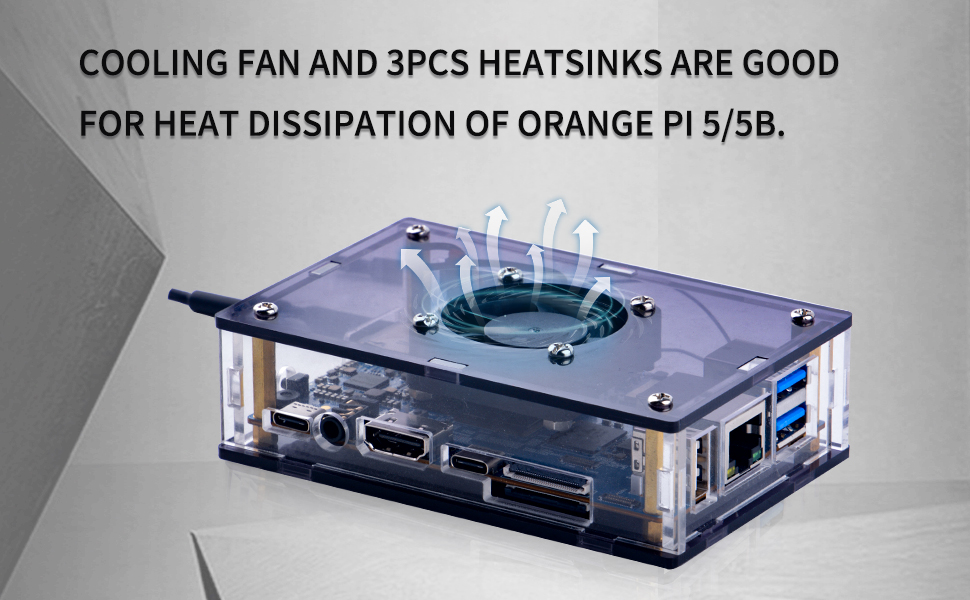 orange pi 5b heatsinks