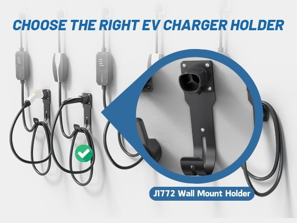 tesla charger holder