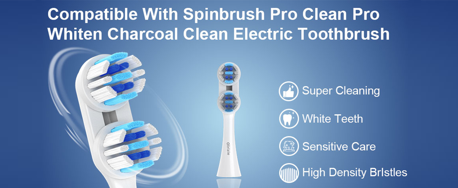 spinbrush replacement heads