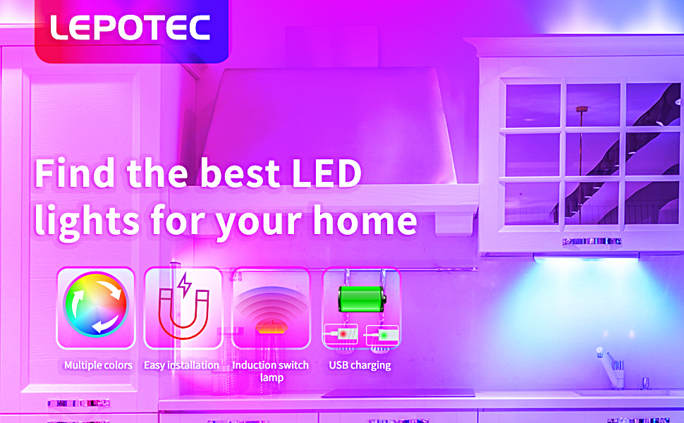 24 LED RGB under cabinet light