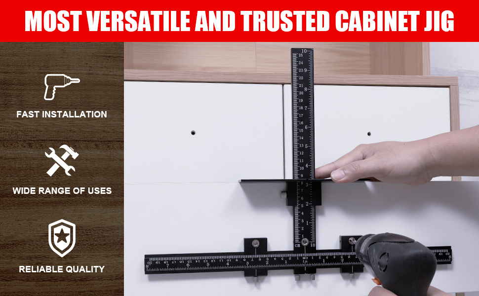 Cabinet Hardware Jig