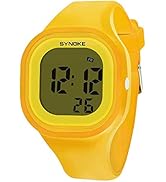 Male and Female Digital Sports Watches LED Electron 50m Waterproof Luminous Silicone Watch