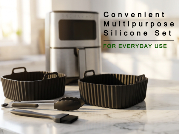 Covenient Multipurpose Silicone Set for Everyday Use