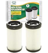 EZ SPARES Replacement for Kenmore Vacuum Cleaners DCF-1 DCF-2 Washable & Reusable HEPA Filters Re...