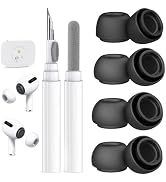 3-Pairs Replacement Ear Tips for AirPods Pro 2nd/1st Generation with Cleaner kit,Noise Reduction ...