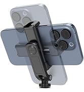 Rugvis Universal Cold Shoe Phone Holder for SLR Cameras – Perfect for Vlogging, Video Shooting, C...