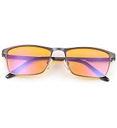 YIMI Blue Light Blocking Glasses UV400 With Spring Hinge Computer Gaming Blue Light Screen Blocke...