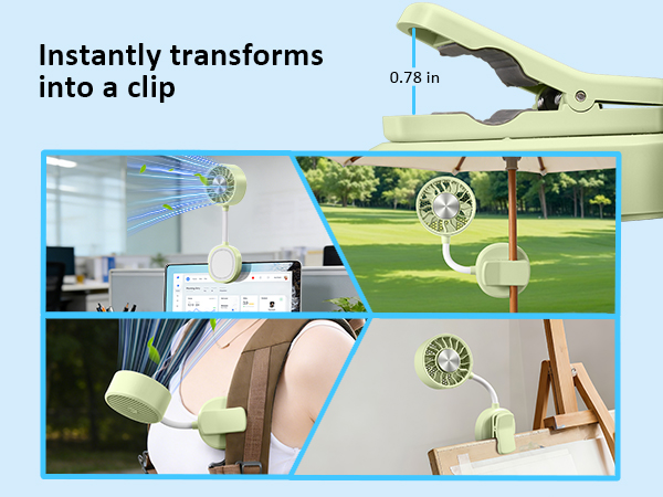 Portable Handheld Ice Fan