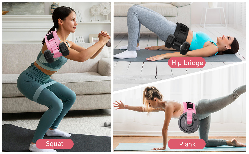 dumbbell belt,hip thurst belt,hip thrust belt wrist & ankle weights