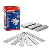 WORKPRO 18 Gauge Brad Nails, 2'',1-1/2'',1-1/4'', 3/4''Brad Nails | 6000 Count, Pneumatic & Elect...