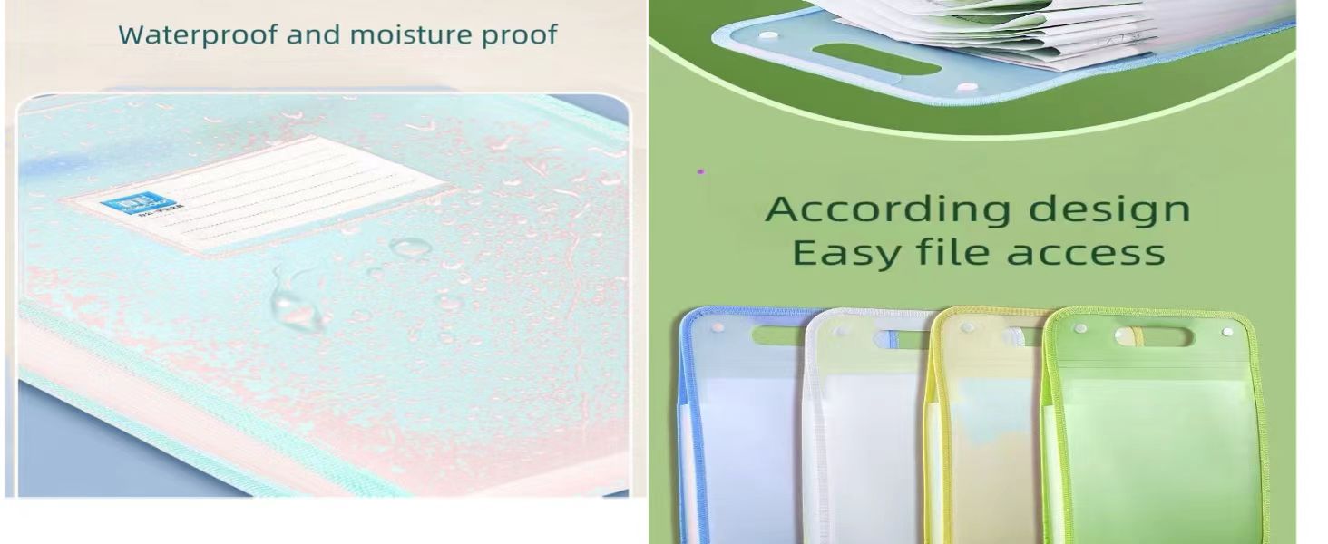 Waterproof Clear File Bag