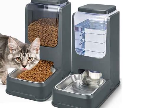 Automatic cat feeder