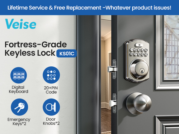 keyless entry door lock