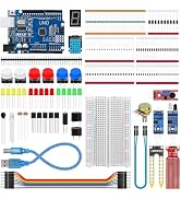 UNO Starter Kit with UNO R3 CH340 Board, Diode, LED, Sensor, Dupont Wire, for A rduino Projects