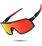 SEKKAF Polarized Sports Sunglasses for Men and Women Cycling Glasses UV400 Protection Goggles for...