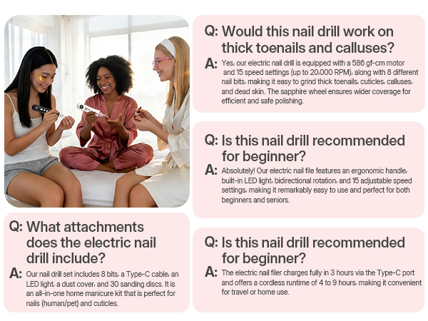 toe nail grinder for thick toenails