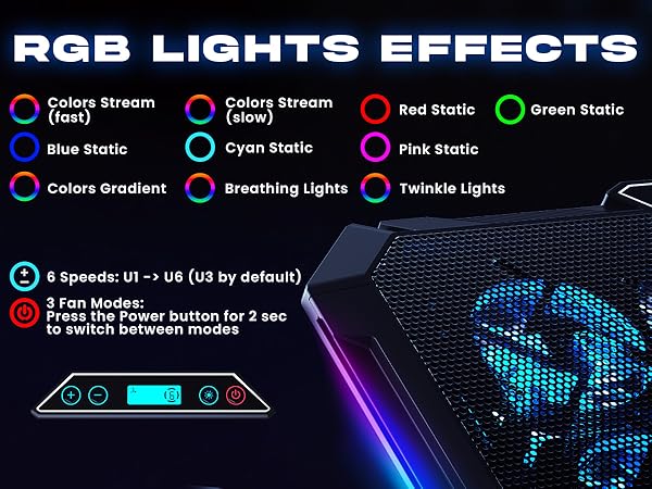 KLIM V8 Laptop Cooling Pad