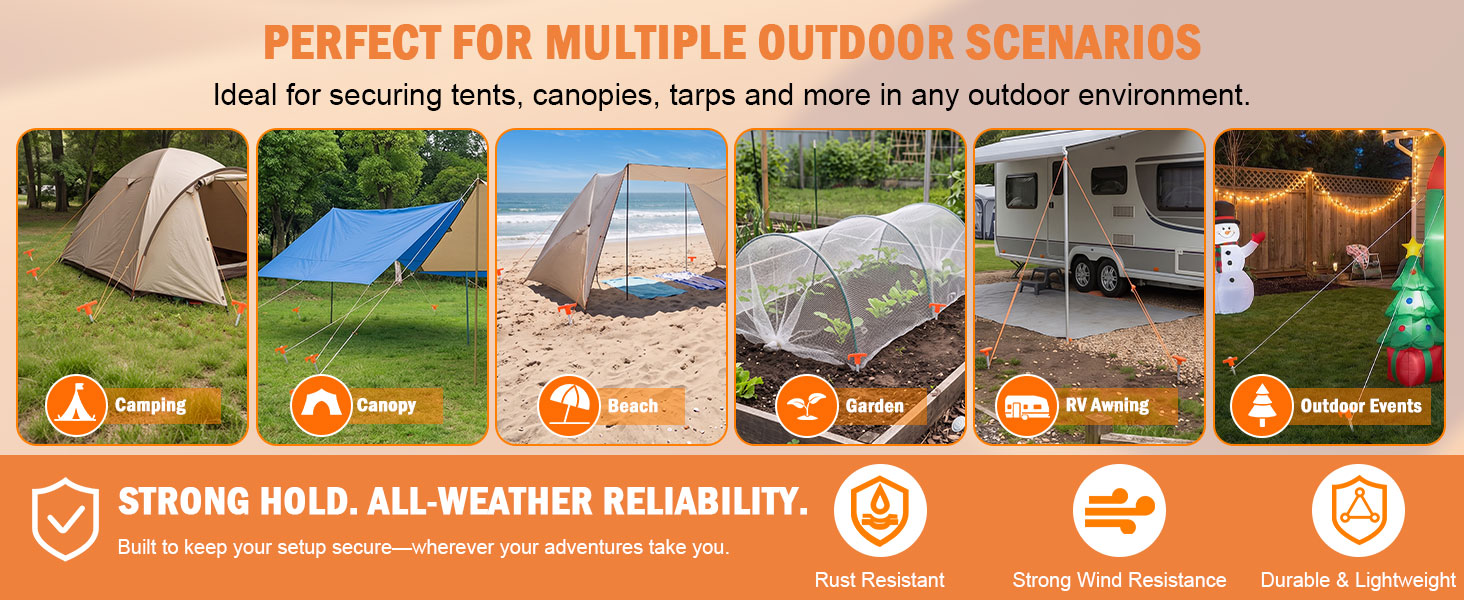 tent stakes