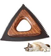 MAXIMILIAN Triangle Pet Hair Remover Tool for Car Interior,Furniture,Floors,Auto Detailing Suppli...