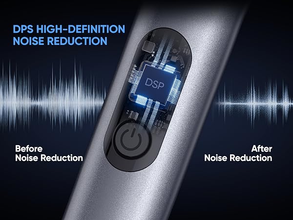 AFUOO Wireless Karaoke Microphone System for Karaoke Machine with DSP Noise Cancellation, True Voice