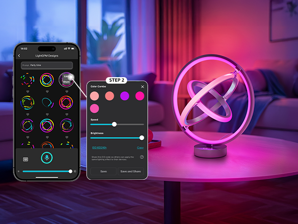 AI lighting design