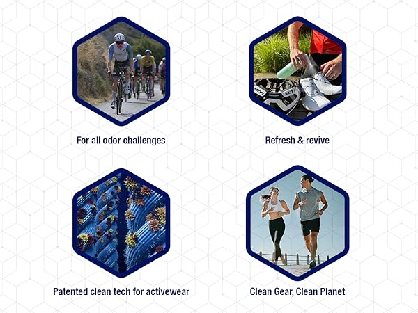 Hex performance deodorizer