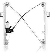 OVANOH Front Left Driver Side Power Window Regulator Assembly W/Motor Compatible for Silverado Su...