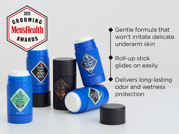 Jack Black, Pit Boss, Deodorant, Antiperspirant, Scents