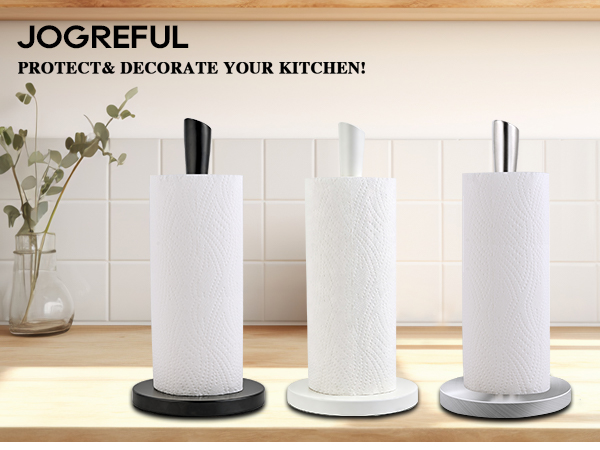cast iron paper towel holder